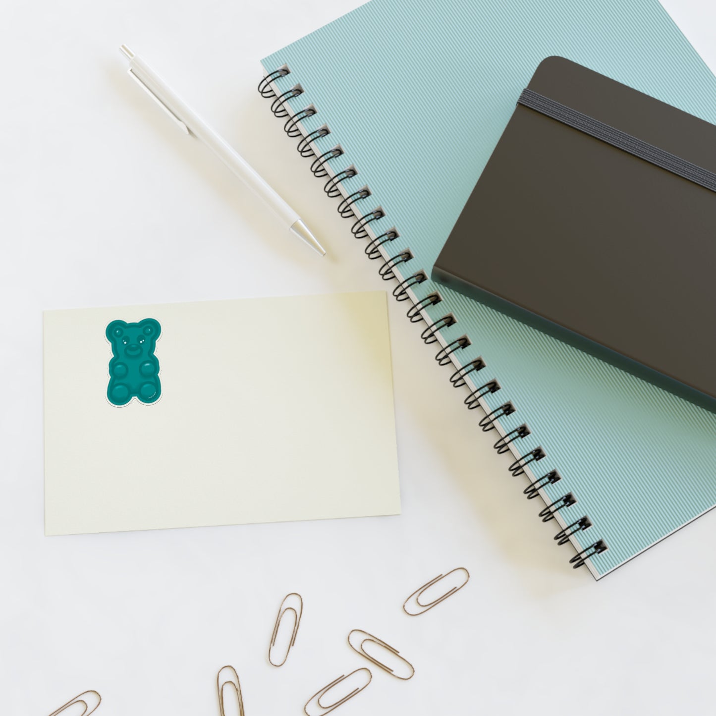 Gummy bear Sticker Teal