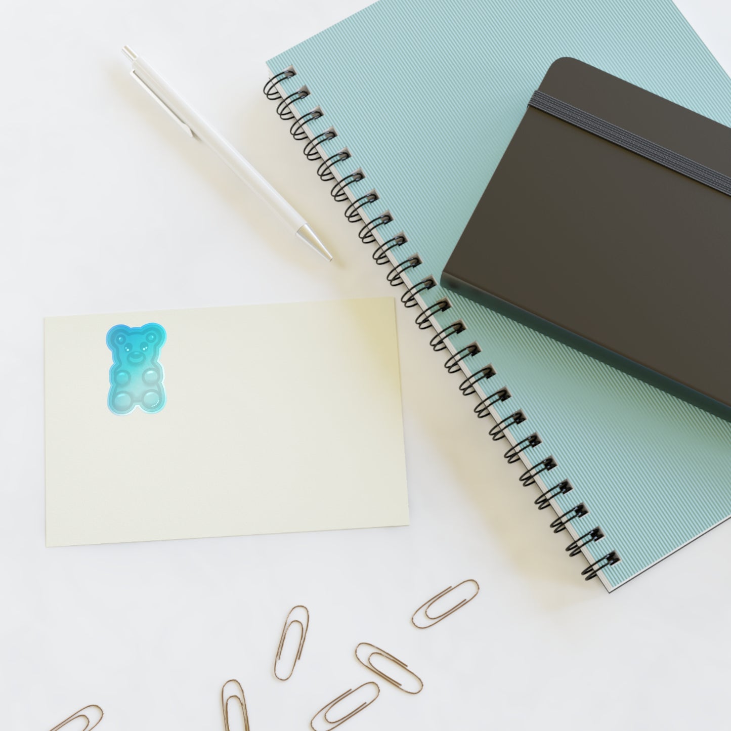 Gummy bear Sticker Teal